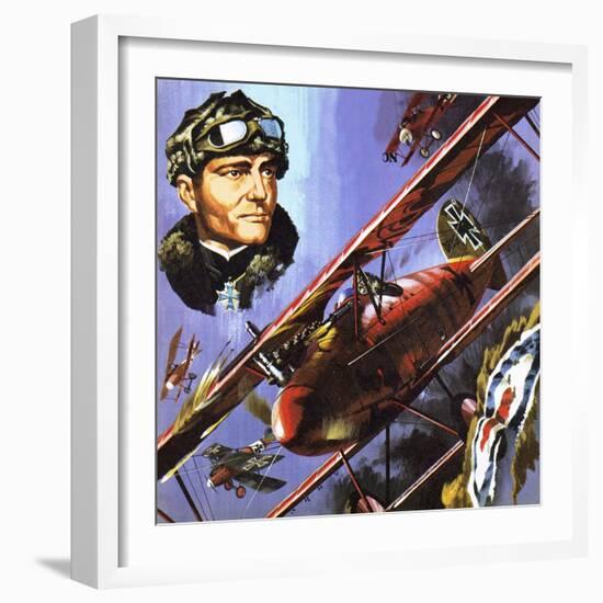 The Red Baron-Wilf Hardy-Framed Giclee Print