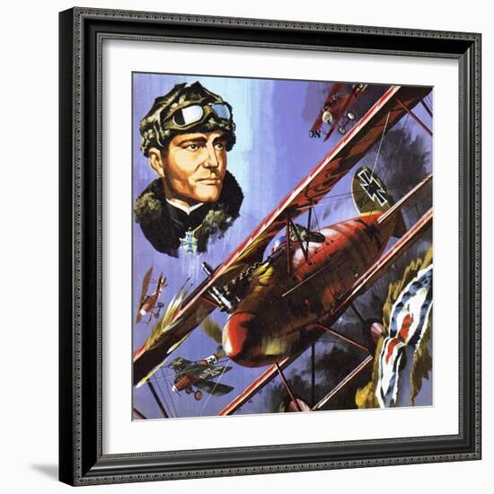 The Red Baron-Wilf Hardy-Framed Giclee Print