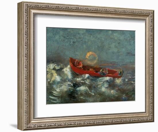 The Red Boat, 1905-Odilon Redon-Framed Giclee Print