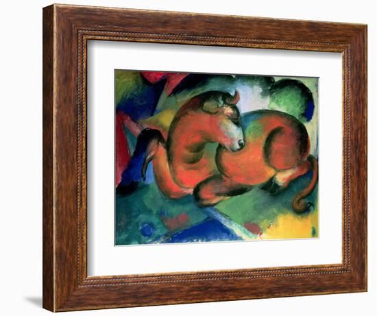 The Red Bull, 1912-Franz Marc-Framed Giclee Print