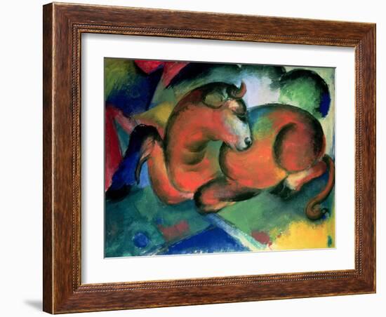 The Red Bull, 1912-Franz Marc-Framed Giclee Print