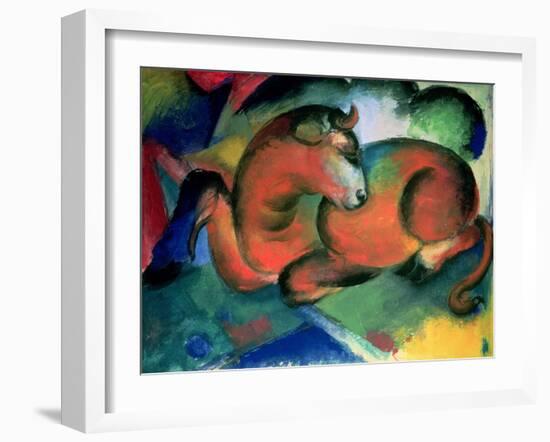 The Red Bull, 1912-Franz Marc-Framed Giclee Print