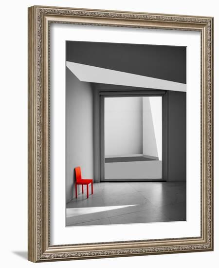 The Red Chair-Inge Schuster-Framed Photographic Print