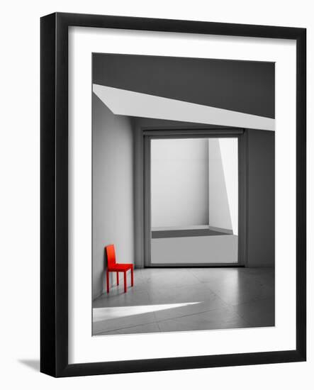 The Red Chair-Inge Schuster-Framed Photographic Print