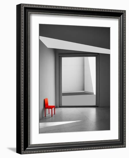 The Red Chair-Inge Schuster-Framed Photographic Print