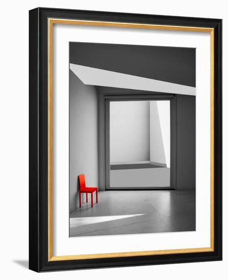 The Red Chair-Inge Schuster-Framed Photographic Print