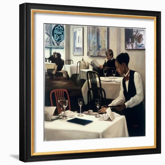 The Red Chair-Dale Kennington-Framed Giclee Print