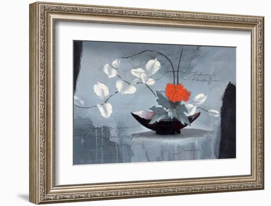 the Red Chrysanthemum-Joadoor-Framed Art Print