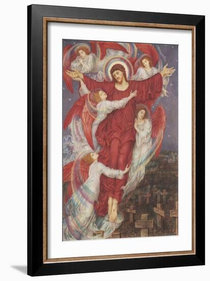 The Red Cross-Evelyn De Morgan-Framed Giclee Print