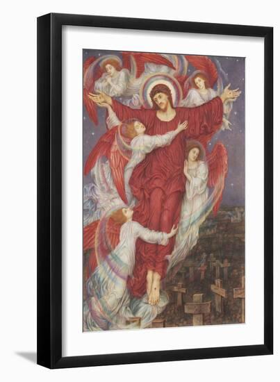 The Red Cross-Evelyn De Morgan-Framed Giclee Print