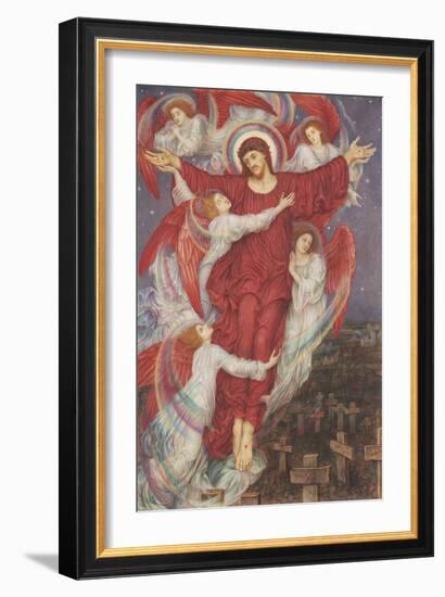 The Red Cross-Evelyn De Morgan-Framed Giclee Print