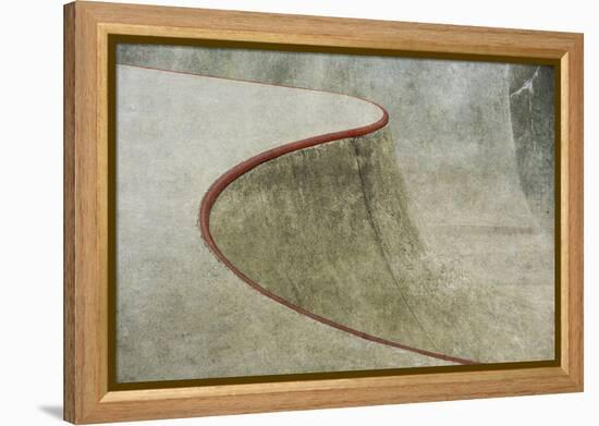 The Red Curve-Greetje van Son-Framed Premier Image Canvas