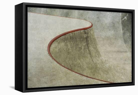 The Red Curve-Greetje van Son-Framed Premier Image Canvas