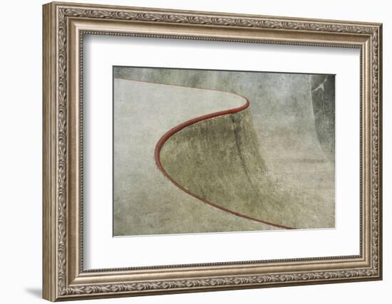 The Red Curve-Greetje van Son-Framed Photographic Print