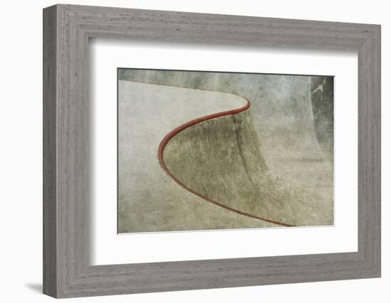 The Red Curve-Greetje van Son-Framed Photographic Print