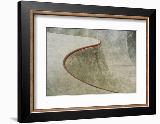 The Red Curve-Greetje van Son-Framed Photographic Print