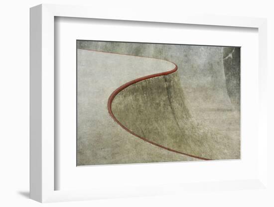 The Red Curve-Greetje van Son-Framed Photographic Print