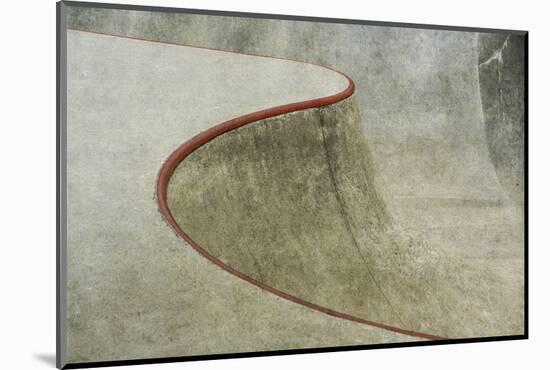 The Red Curve-Greetje van Son-Mounted Photographic Print