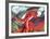 The Red Deer-Franz Marc-Framed Art Print