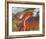 The Red Deer-Franz Marc-Framed Art Print