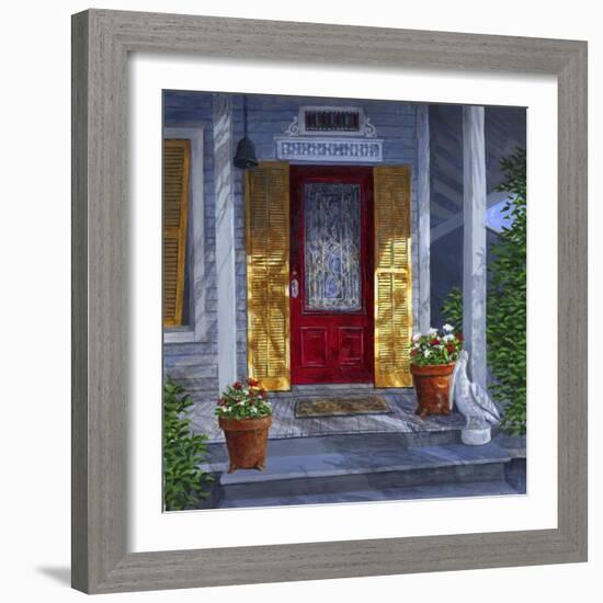 The Red Door-John Morrow-Framed Giclee Print