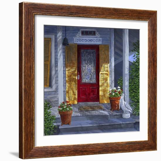 The Red Door-John Morrow-Framed Giclee Print
