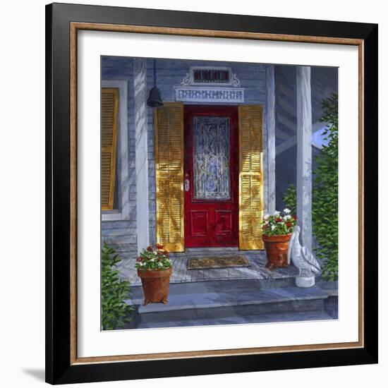 The Red Door-John Morrow-Framed Giclee Print