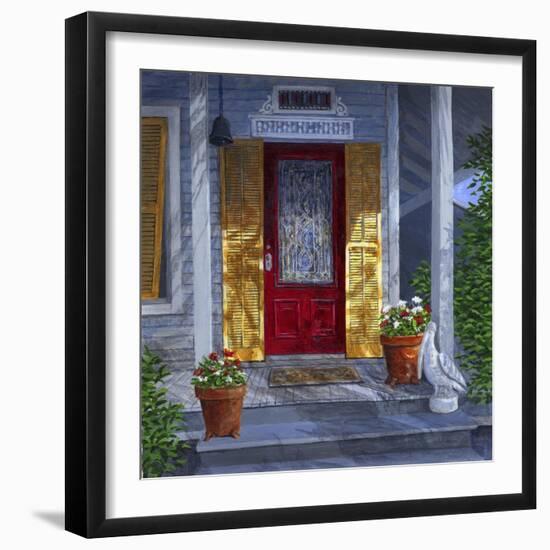 The Red Door-John Morrow-Framed Giclee Print