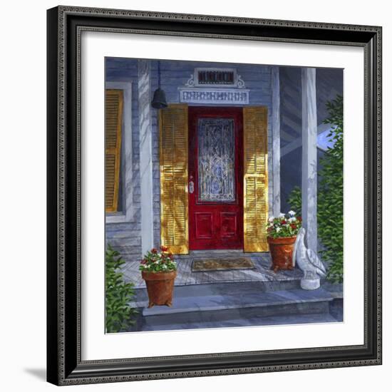 The Red Door-John Morrow-Framed Giclee Print