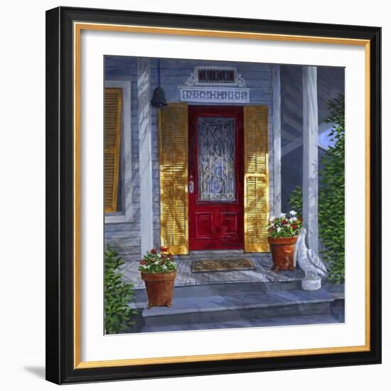 The Red Door-John Morrow-Framed Giclee Print