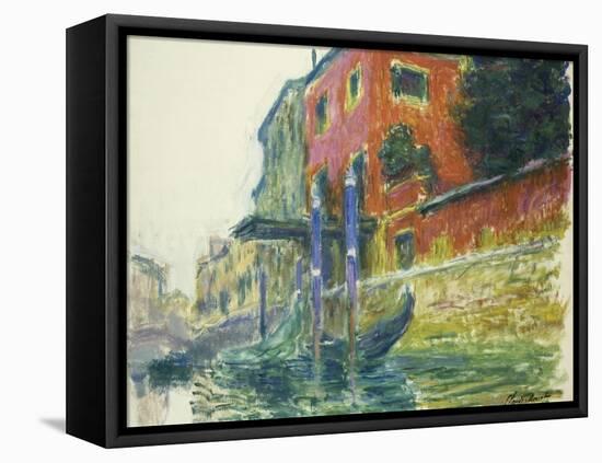 The Red House; La Maison Rouge, 1908-Claude Monet-Framed Premier Image Canvas