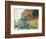 The Red House-Claude Monet-Framed Giclee Print