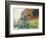 The Red House-Claude Monet-Framed Giclee Print