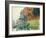 The Red House-Claude Monet-Framed Giclee Print