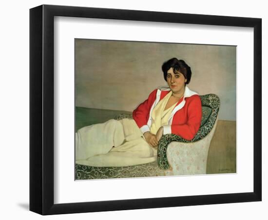 The Red Jacket-Félix Vallotton-Framed Giclee Print