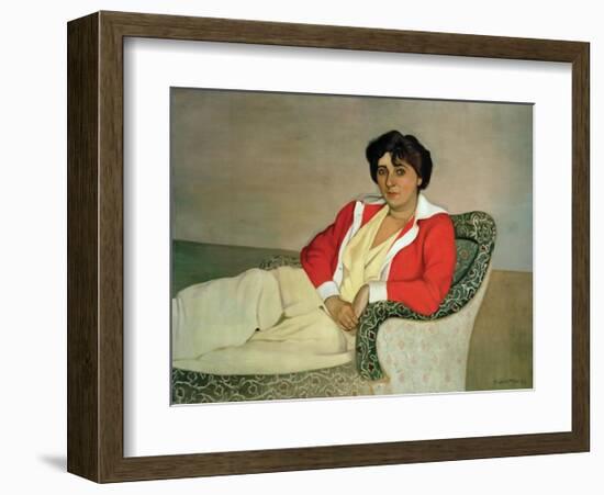 The Red Jacket-Félix Vallotton-Framed Giclee Print