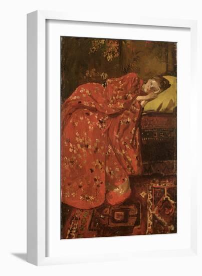 The Red Kimono-Georg-Hendrik Breitner-Framed Giclee Print