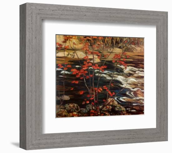 The Red Maple-A^ Y^ Jackson-Framed Art Print