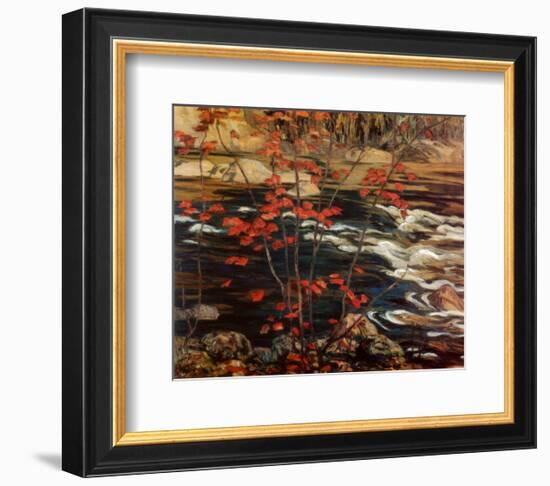 The Red Maple-A^ Y^ Jackson-Framed Art Print