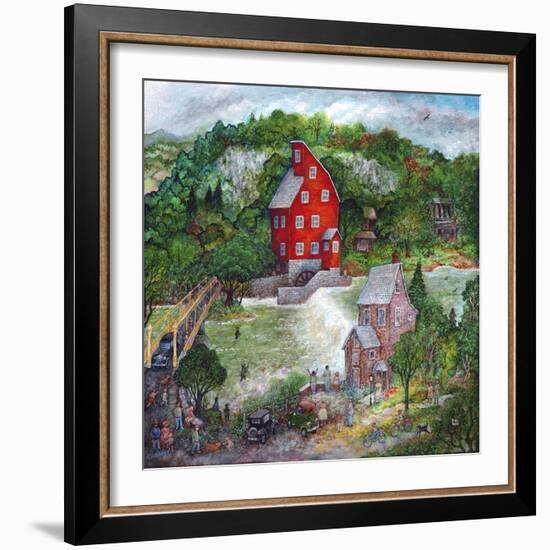 The Red Mill-Bill Bell-Framed Giclee Print