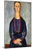 The Red Necklace, 1918-Amedeo Modigliani-Mounted Giclee Print