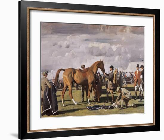 The Red Prince Mare-Sir Alfred Munnings-Framed Premium Giclee Print