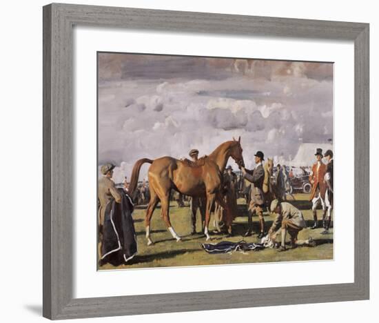 The Red Prince Mare-Sir Alfred Munnings-Framed Premium Giclee Print