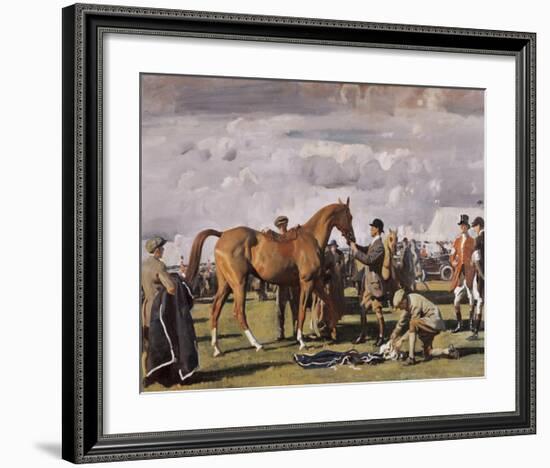 The Red Prince Mare-Sir Alfred Munnings-Framed Premium Giclee Print