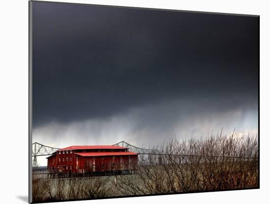 The Red Roof-Jody Miller-Mounted Photographic Print