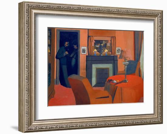 The Red Room-Félix Vallotton-Framed Giclee Print