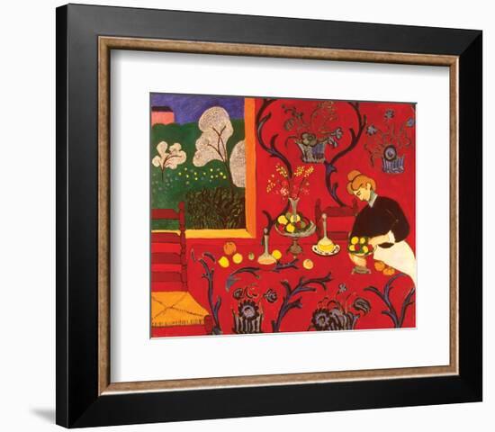 The Red Room-Henri Matisse-Framed Premium Giclee Print