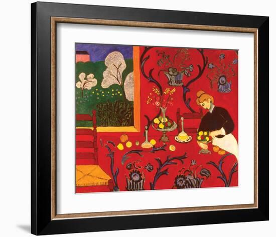 The Red Room-Henri Matisse-Framed Premium Giclee Print