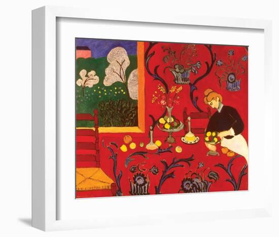 The Red Room-Henri Matisse-Framed Premium Giclee Print