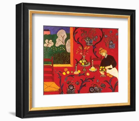 The Red Room-Henri Matisse-Framed Art Print